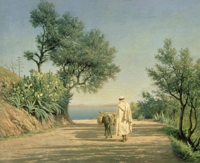 The Road to the Sea, Algeria by Aleksandr Pavlovich Bryullov